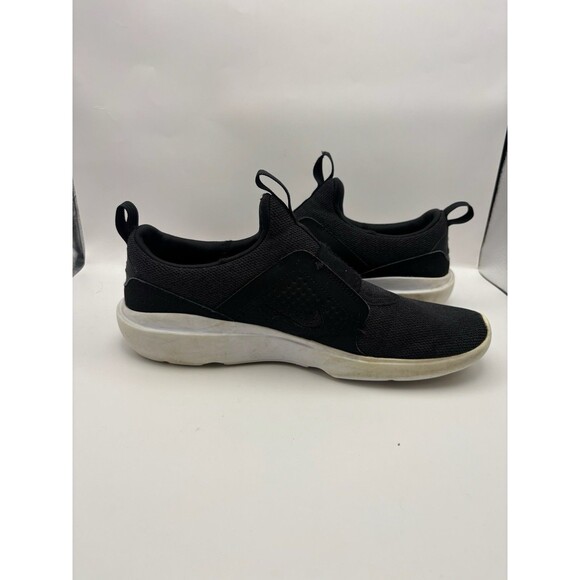 Nike Men’s AD Comfort Slip On Sneakers Black/White Size 10.5 main image 7